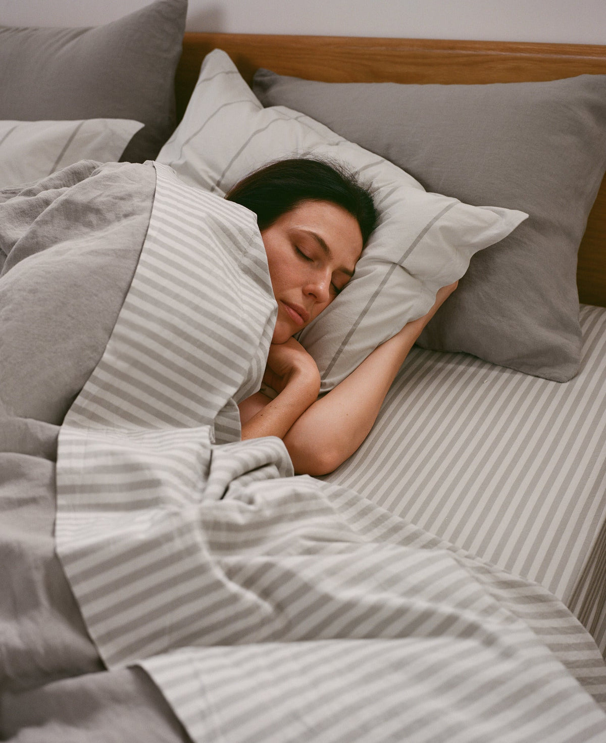 Percale Bundle - Pebble Stripe TW/XL - Image 5