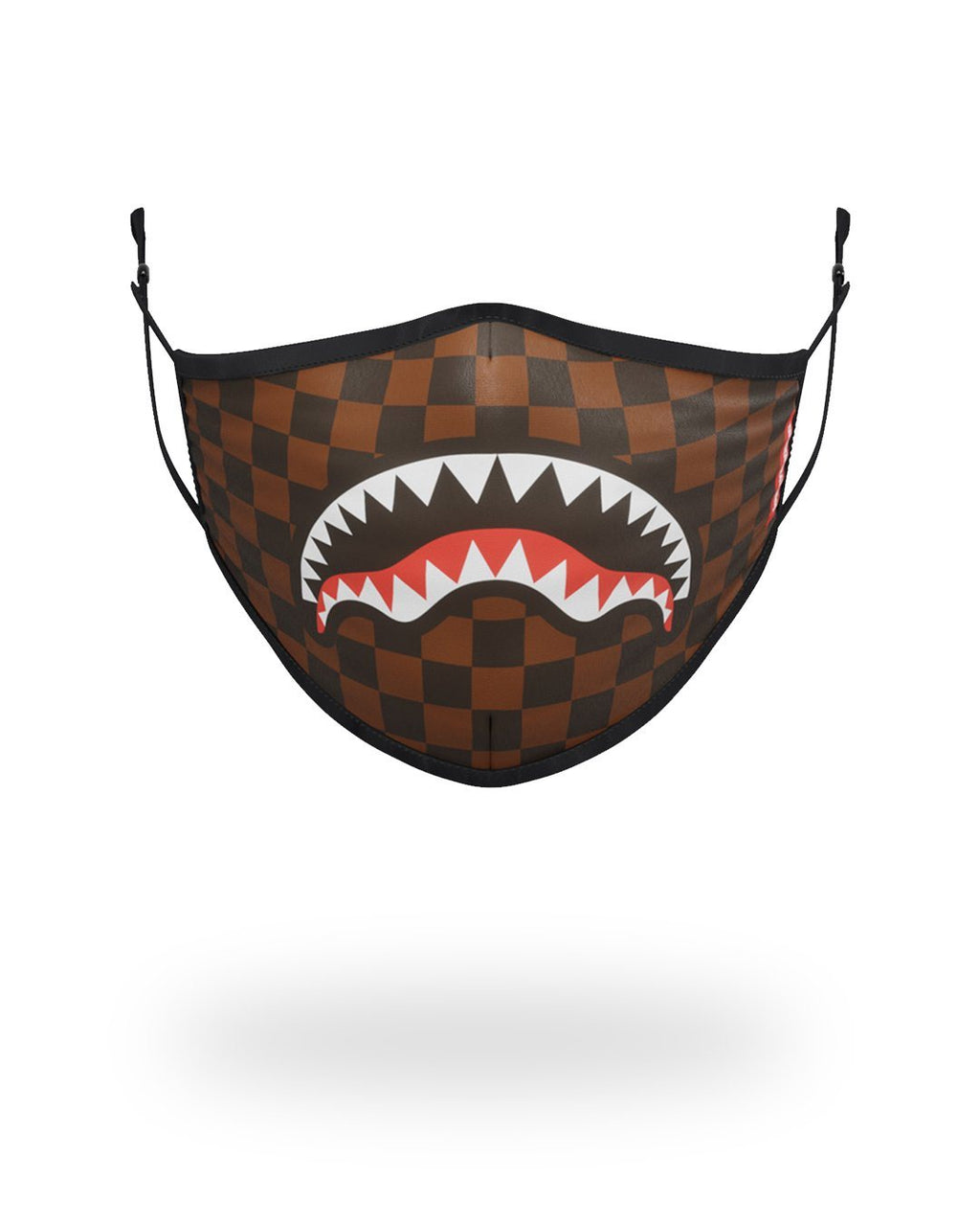 SHARKS IN PARIS (BROWN) FORM-FITTING MASK