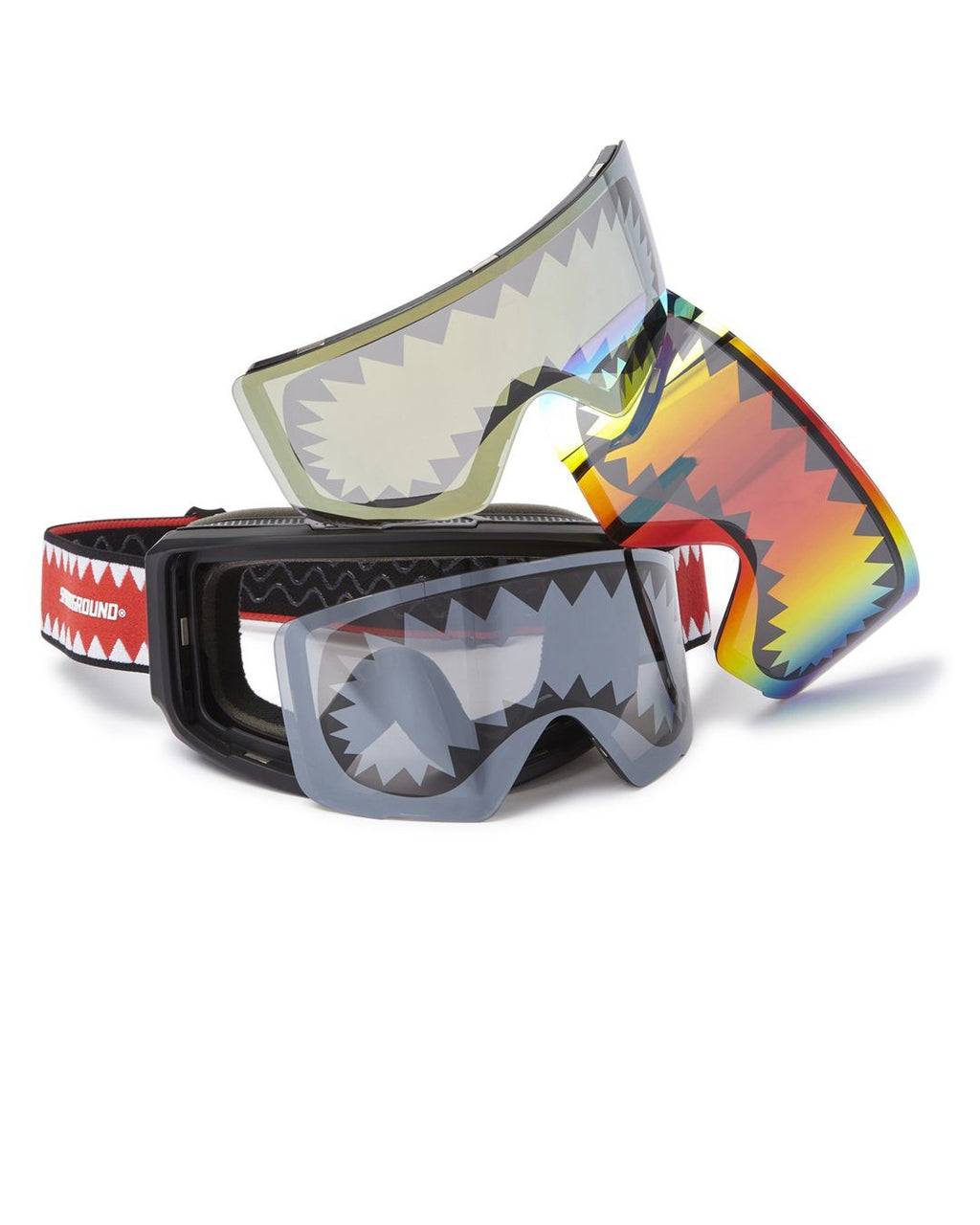 Sprayground Shark Goggles with 3 Interchangeable Lens - Image 21