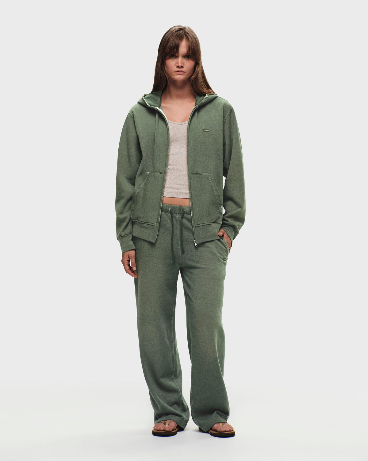 Classics Lightweight Fleece Zip Up - Image 3