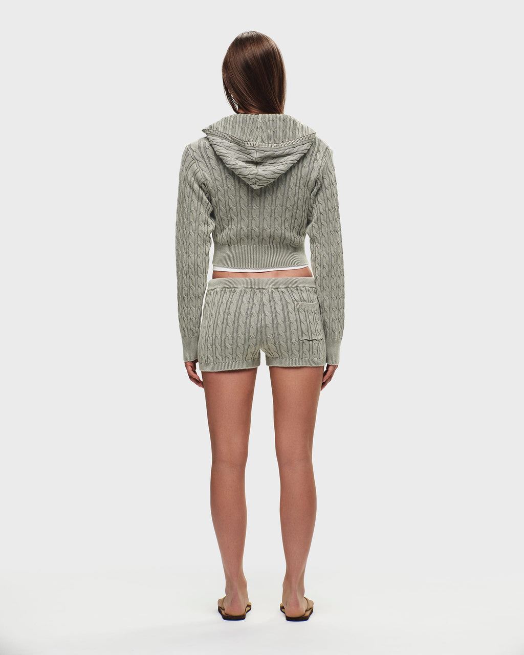 Classics Washed Cable Knit Short - Image 3