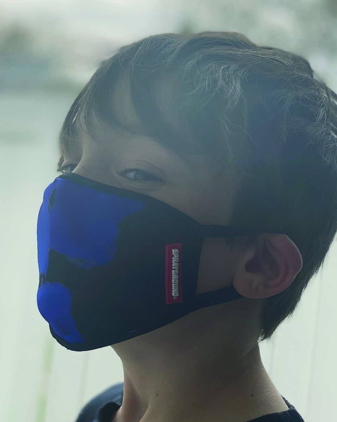 Kids Color Drip Mask (Classic Fit) - Image 3