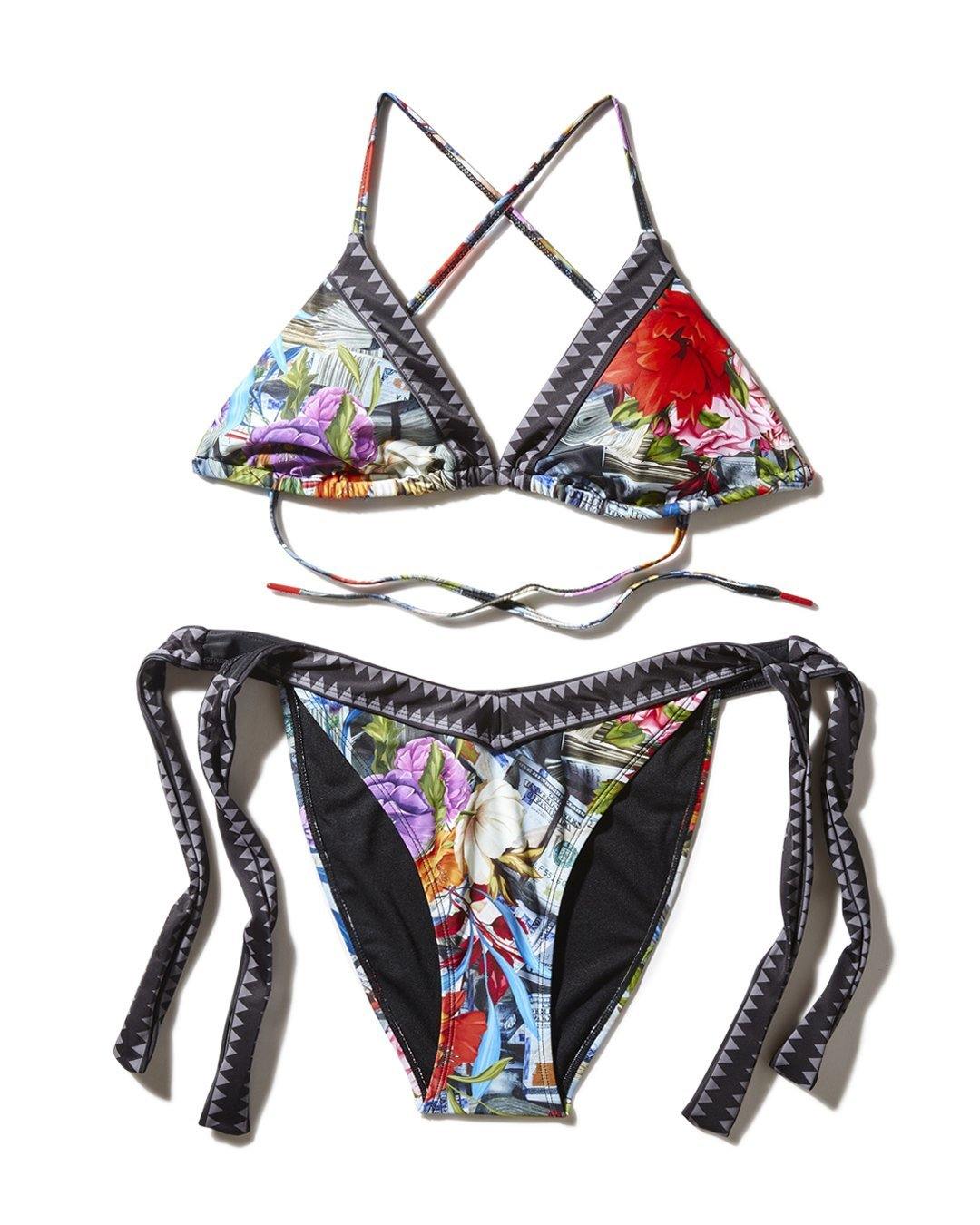 Floral Money Bikini - Image 3