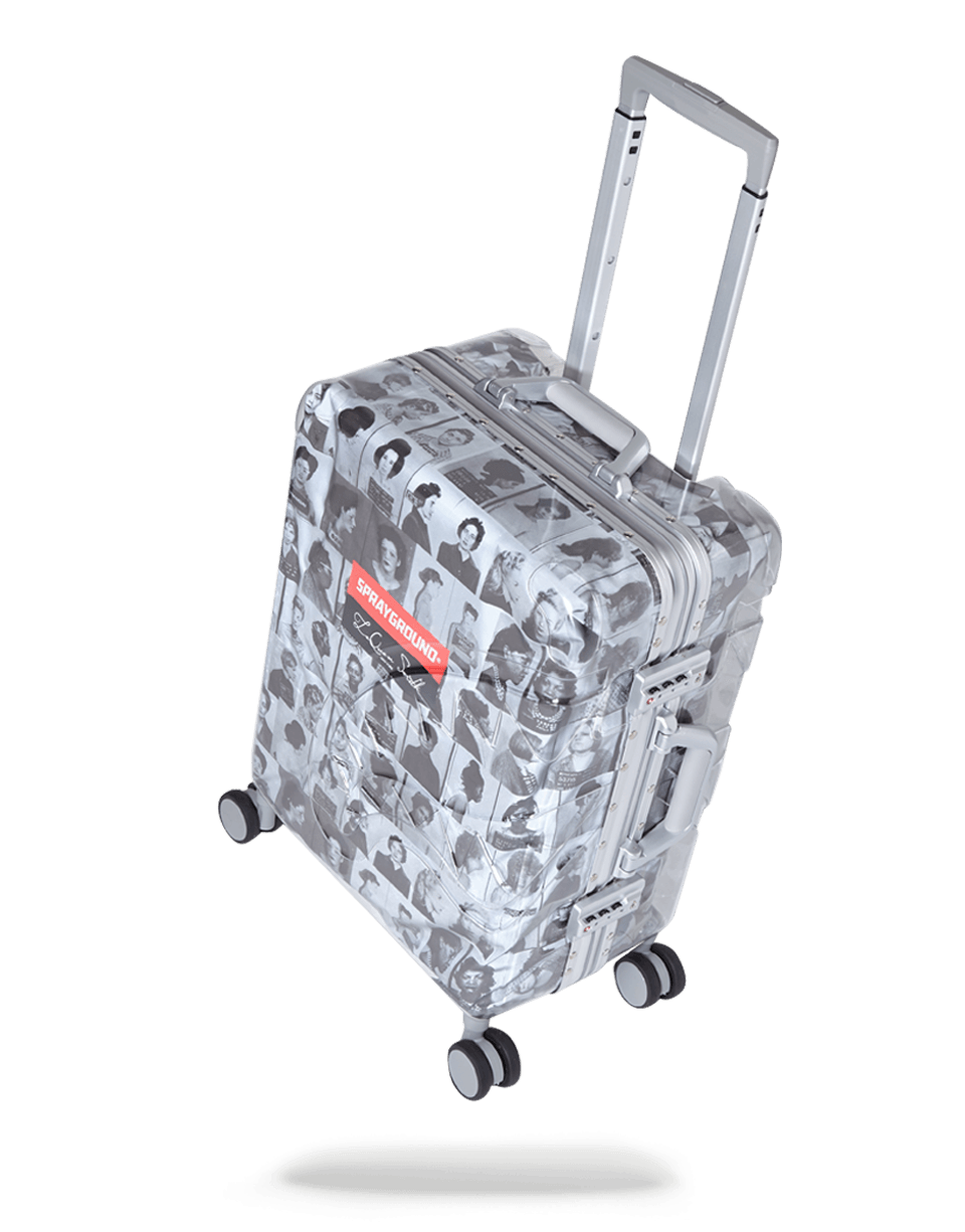 Laquan Smith Embossed Clear 3M Carry-On - Image 4