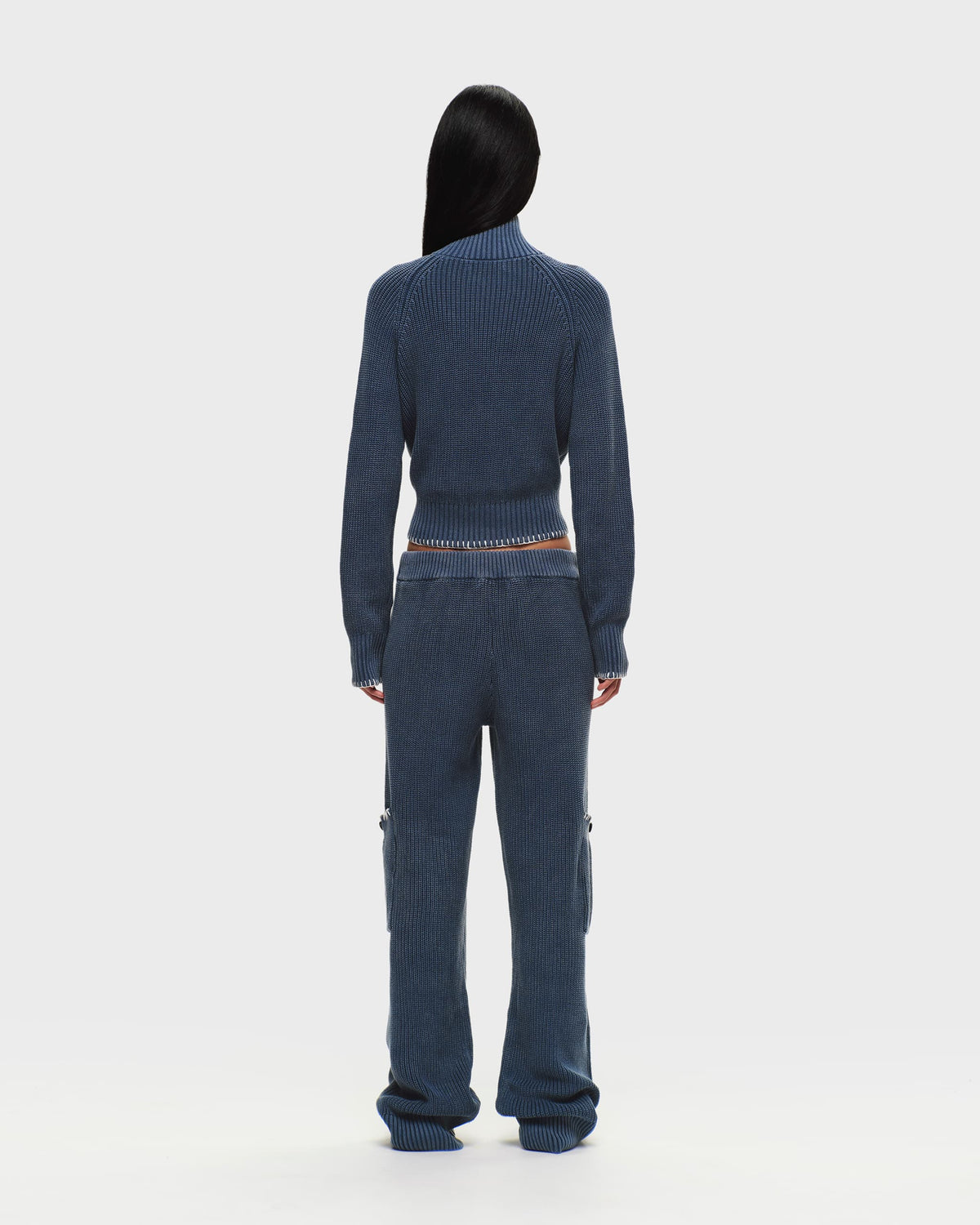 Washed Knit Cargo Pant - Image 5
