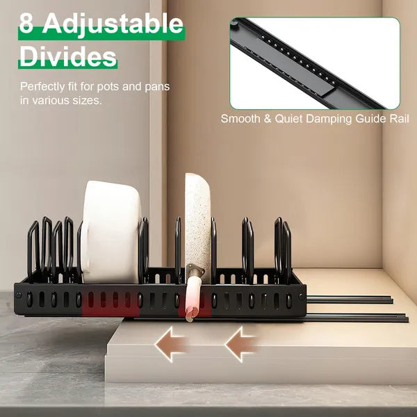 Pull-Out Pots & Pans Organizer - Image 6