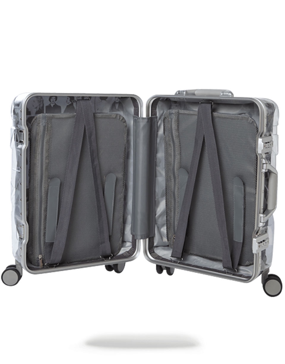Laquan Smith Embossed Clear 3M Carry-On - Image 6