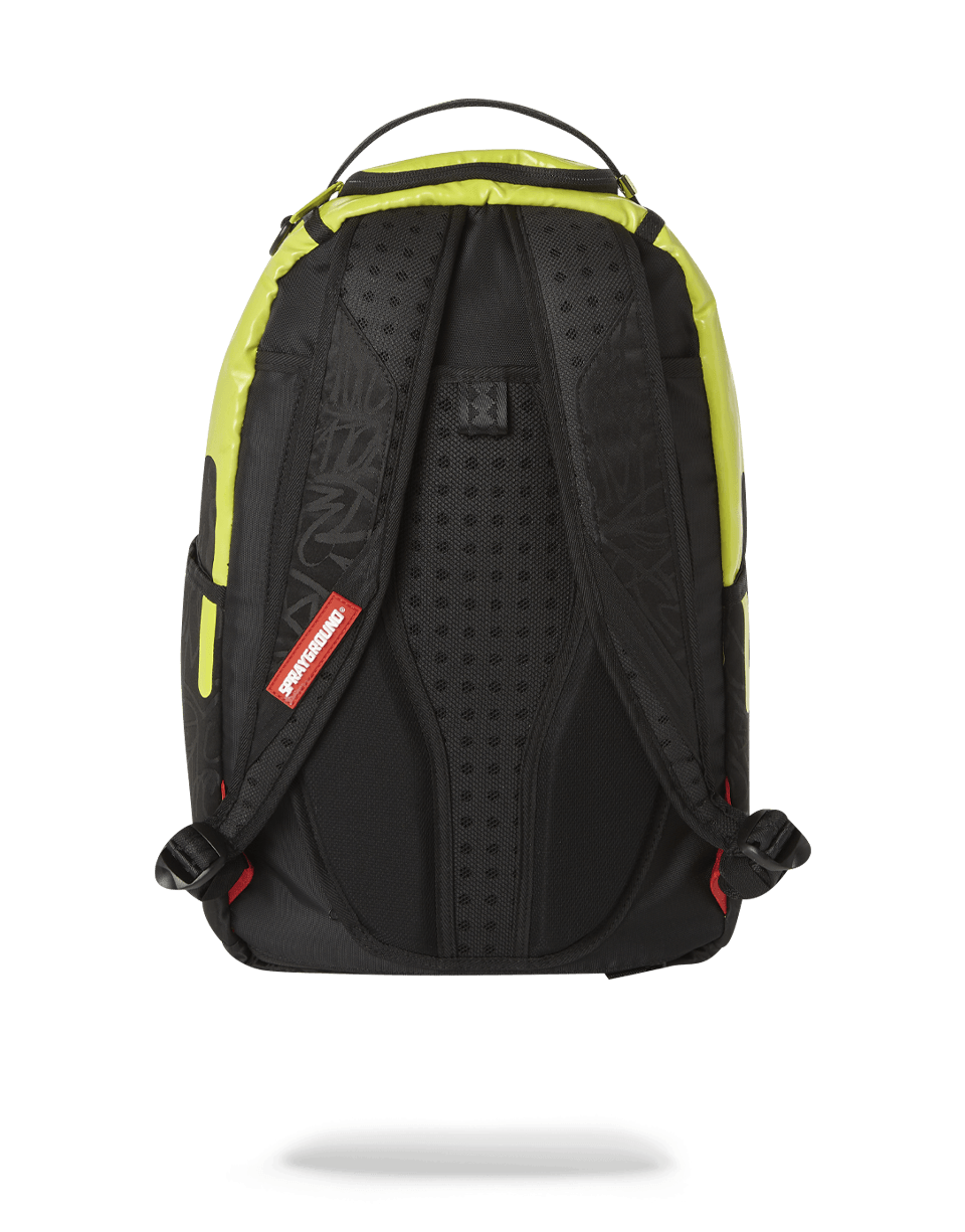 Green Neon Drip Backpack (One of One) - Image 6