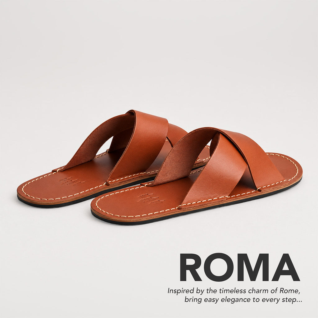 Roma Sandal - Miele