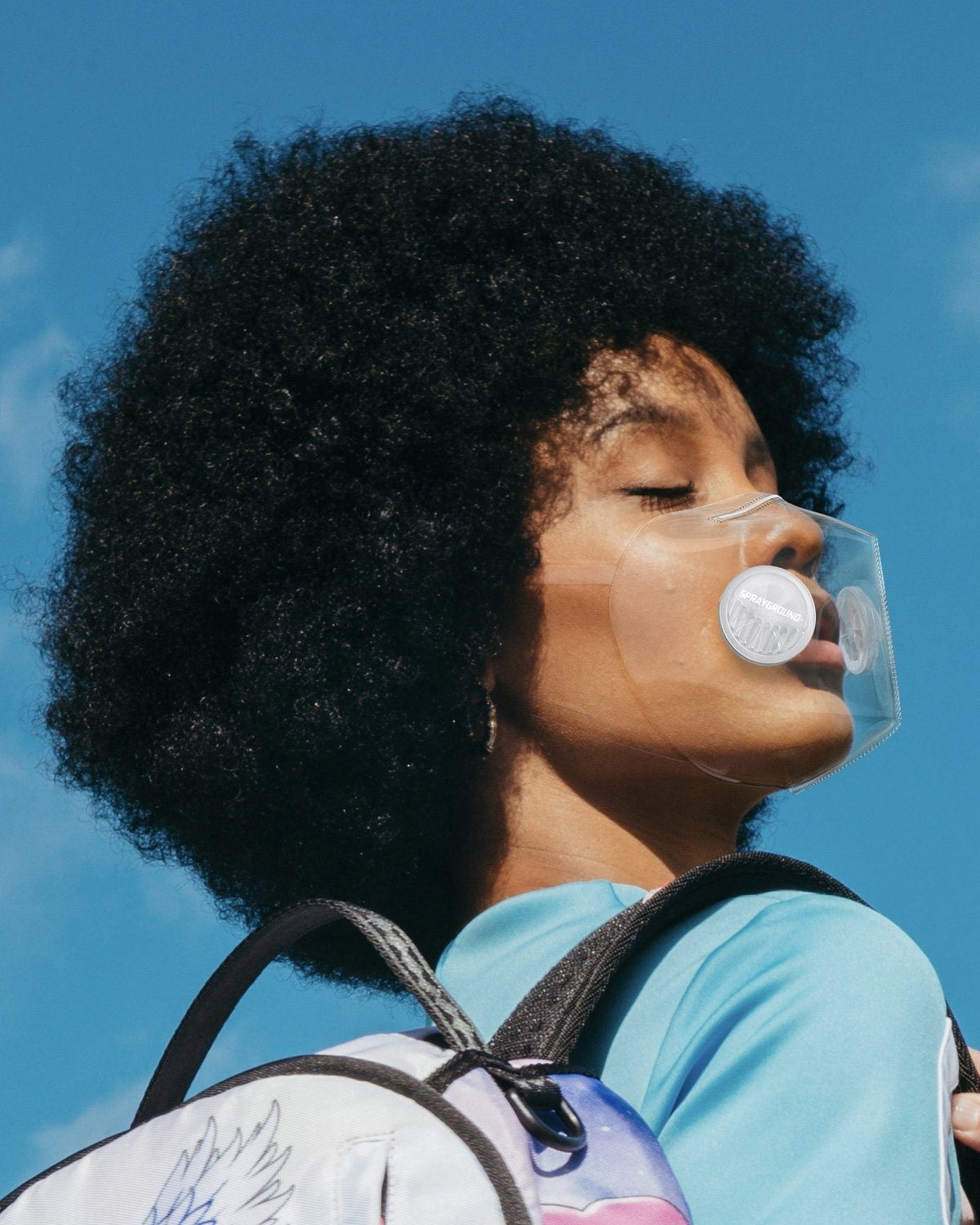 Sprayground Clear Mask (Adult) - Image 8