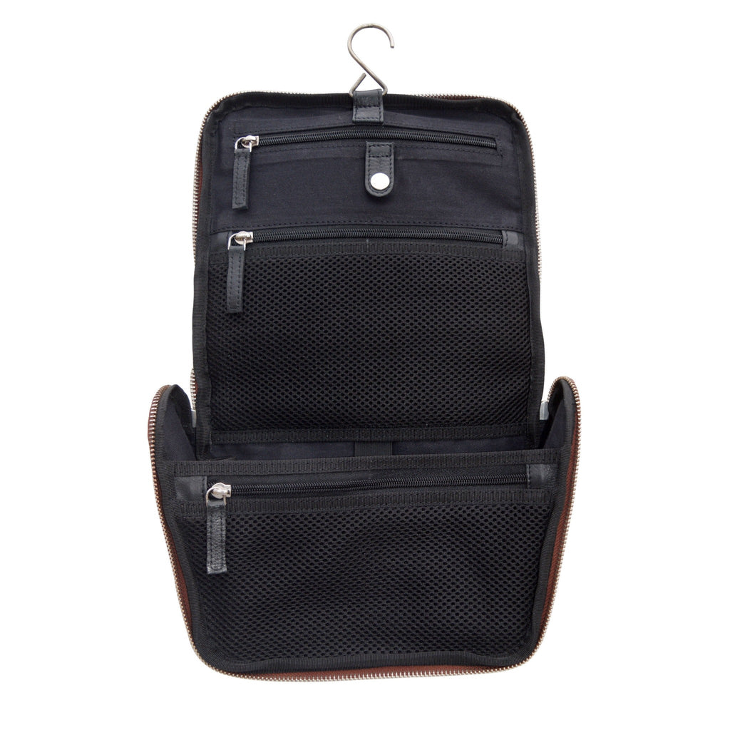 Hanging Leather Travel Kit - Image 10