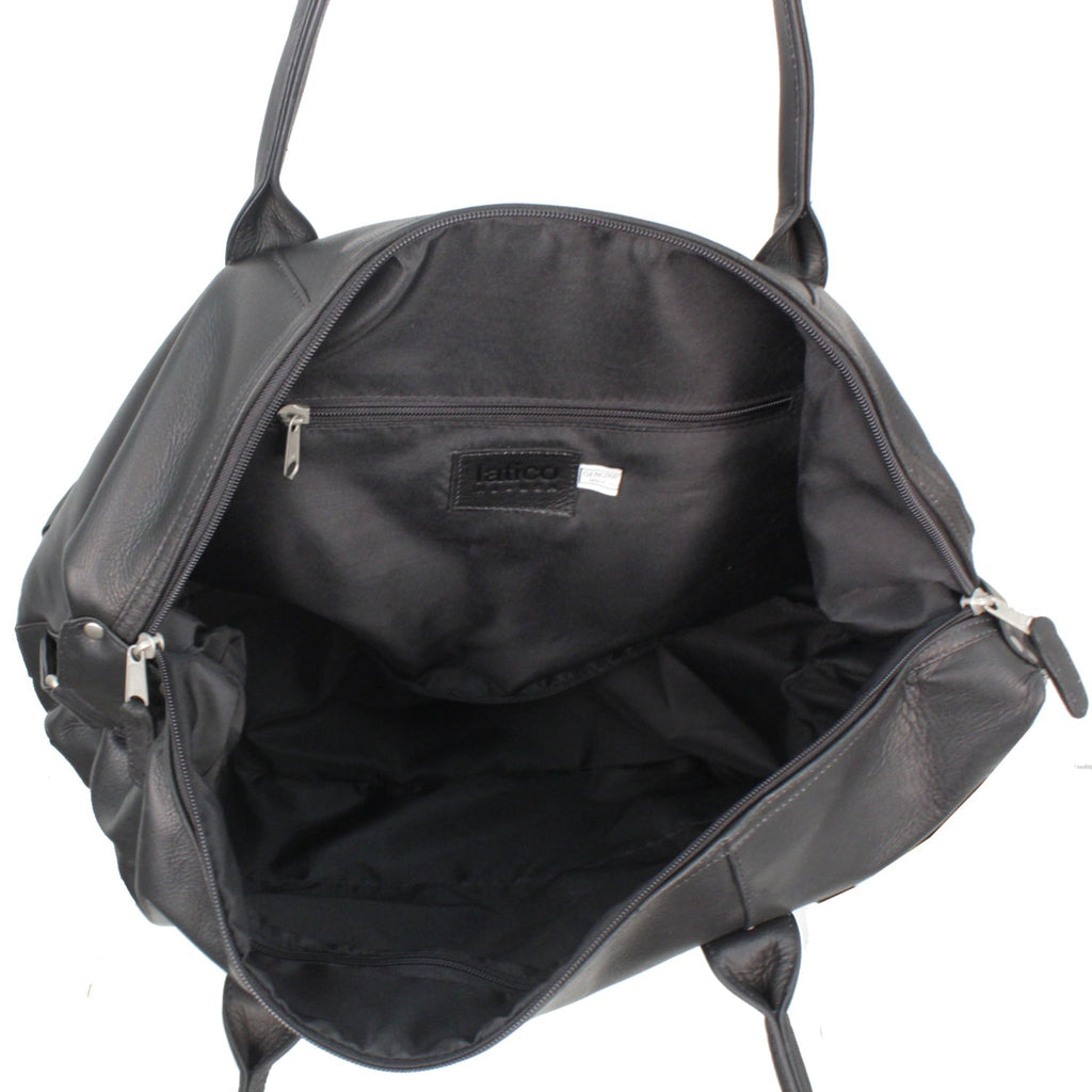 Denver Leather Duffel Bag - Image 6