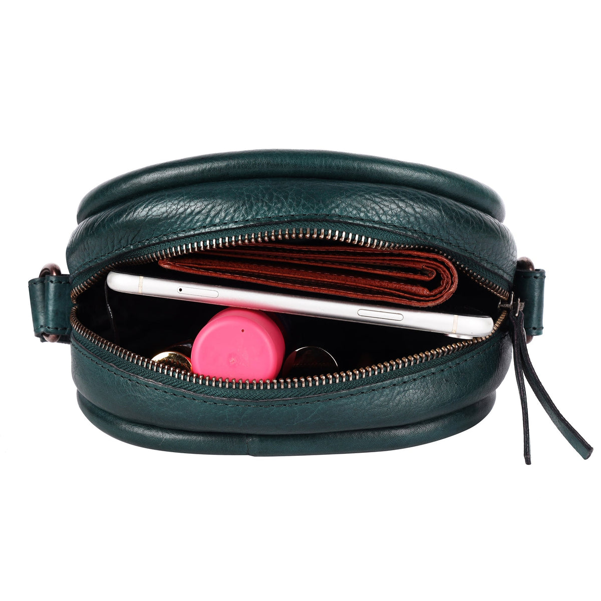 Mundo Leather Crossbody Bag - Image 5