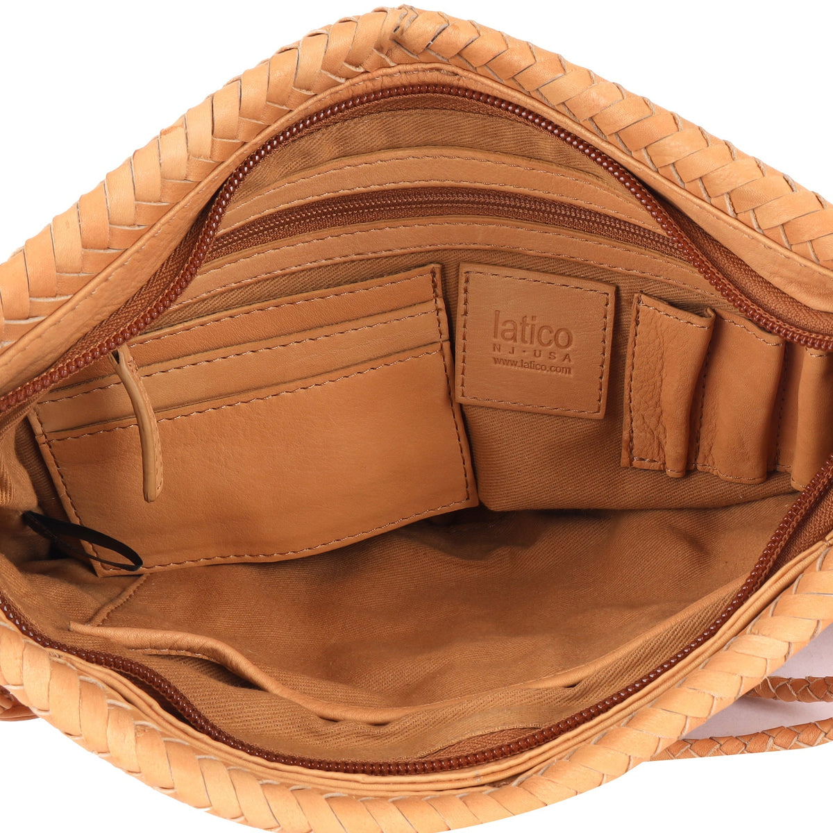 Hudson Leather Crossbody Bag - Image 3