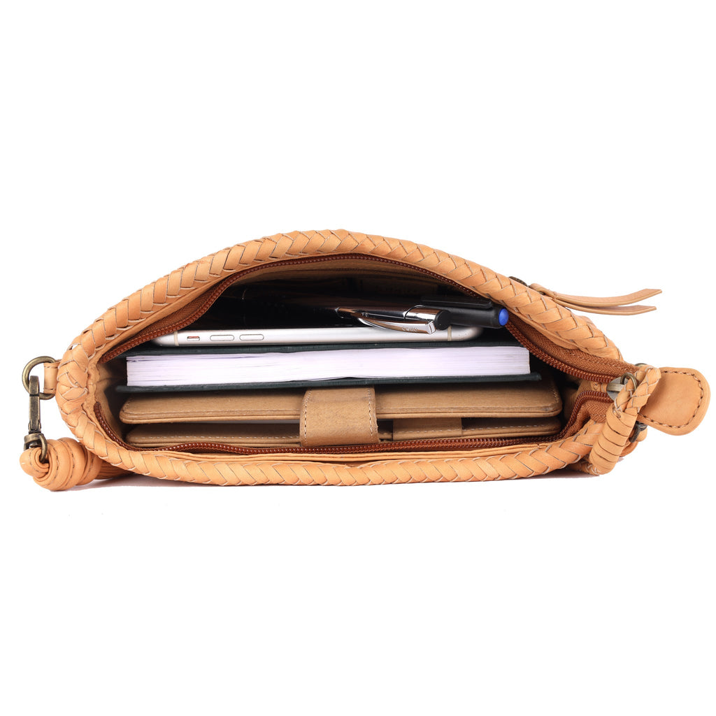 Hudson Leather Crossbody Bag - Image 4