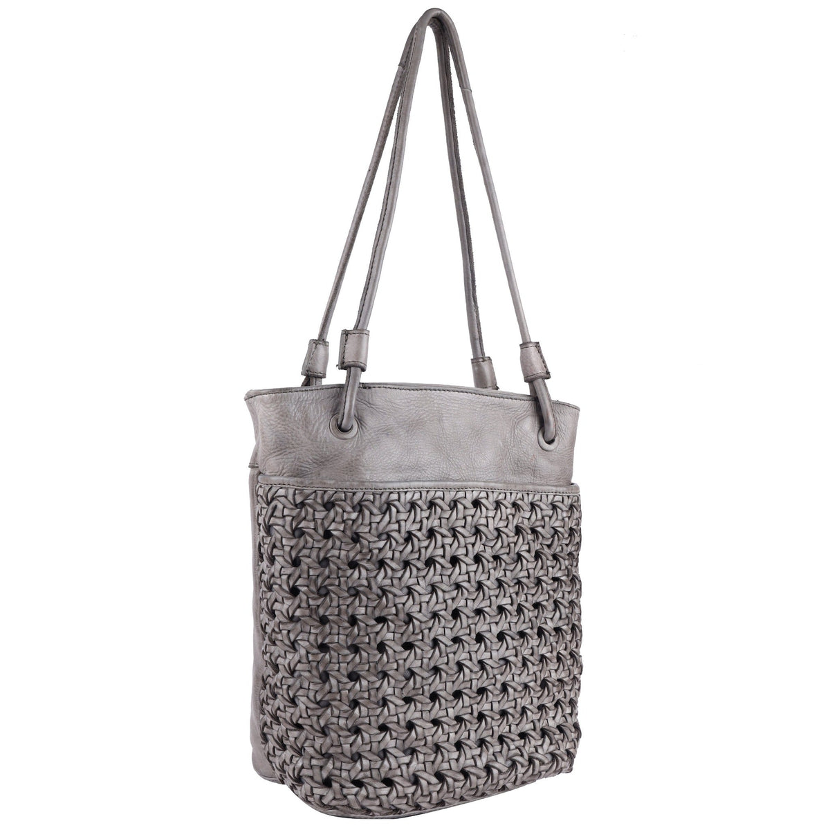 Clover Leather Tote Bag - Image 3