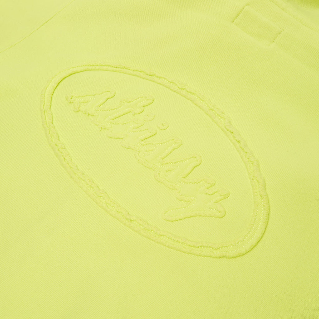 Stussy Cursive Applique Zip Hood (Lime) - Image 4