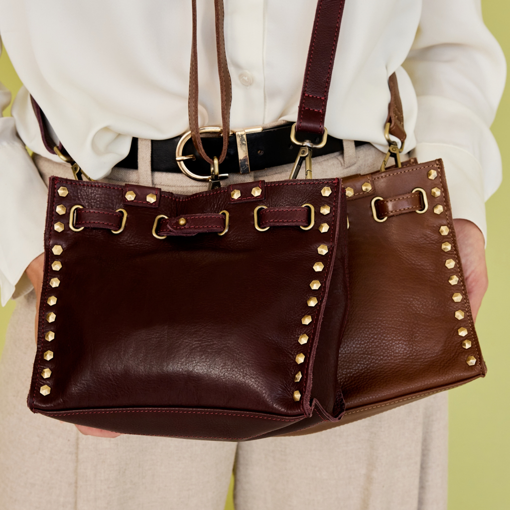 Malibu Milled Leather Crossbody Bag - Image 12