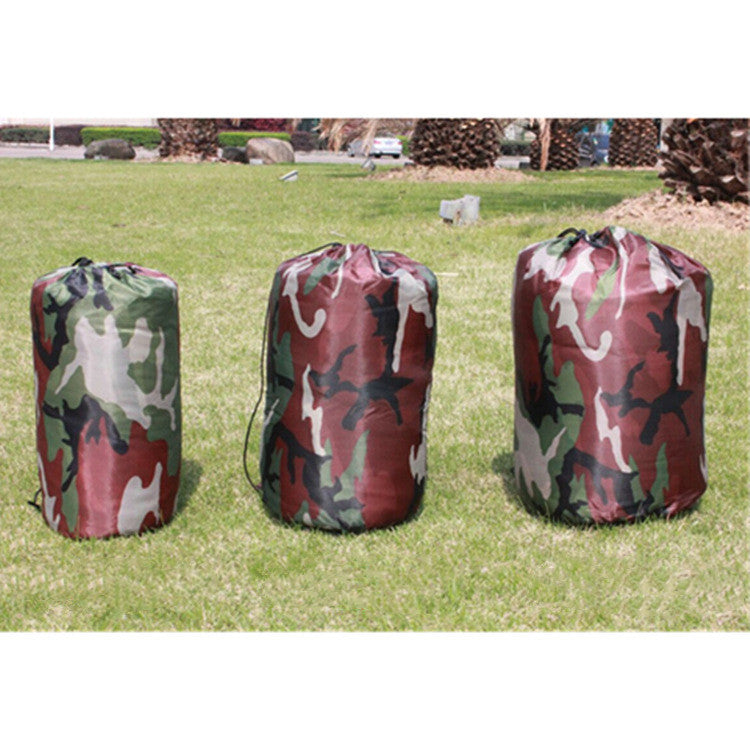 Camping emergency camouflage sleeping bag - Image 4