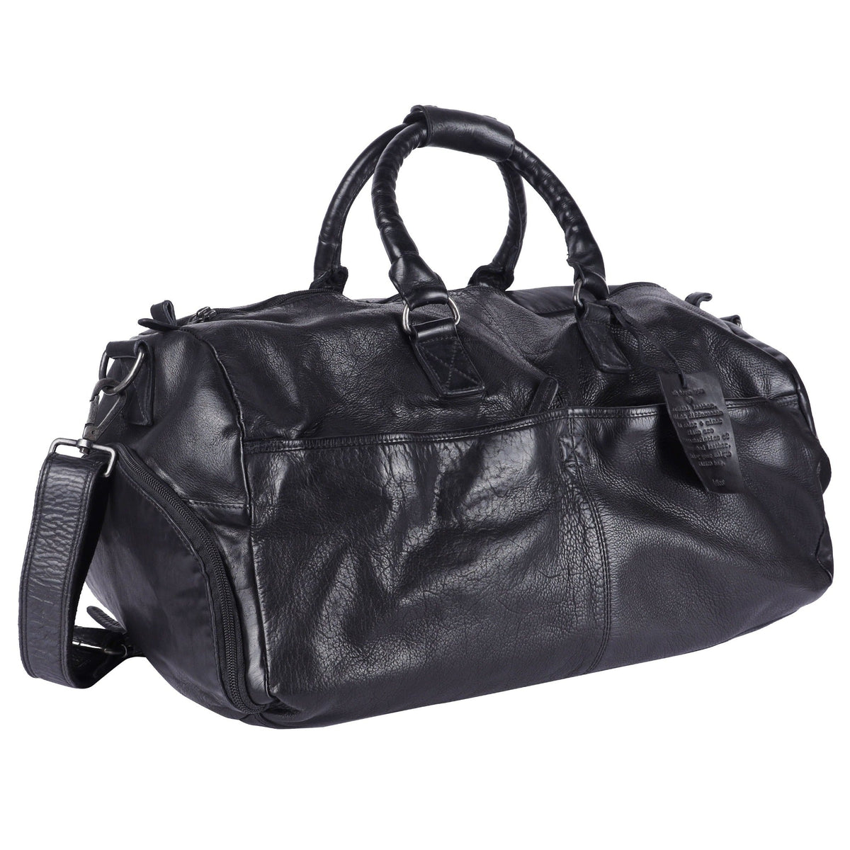 Charleston Leather Duffel Bag - Image 7