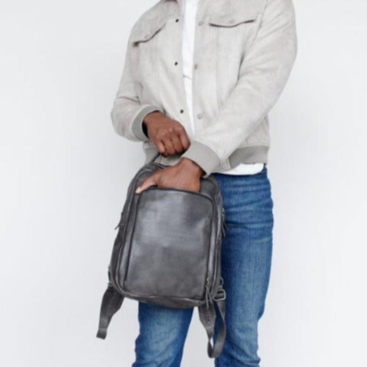 Zurich Leather Backpack - Image 7