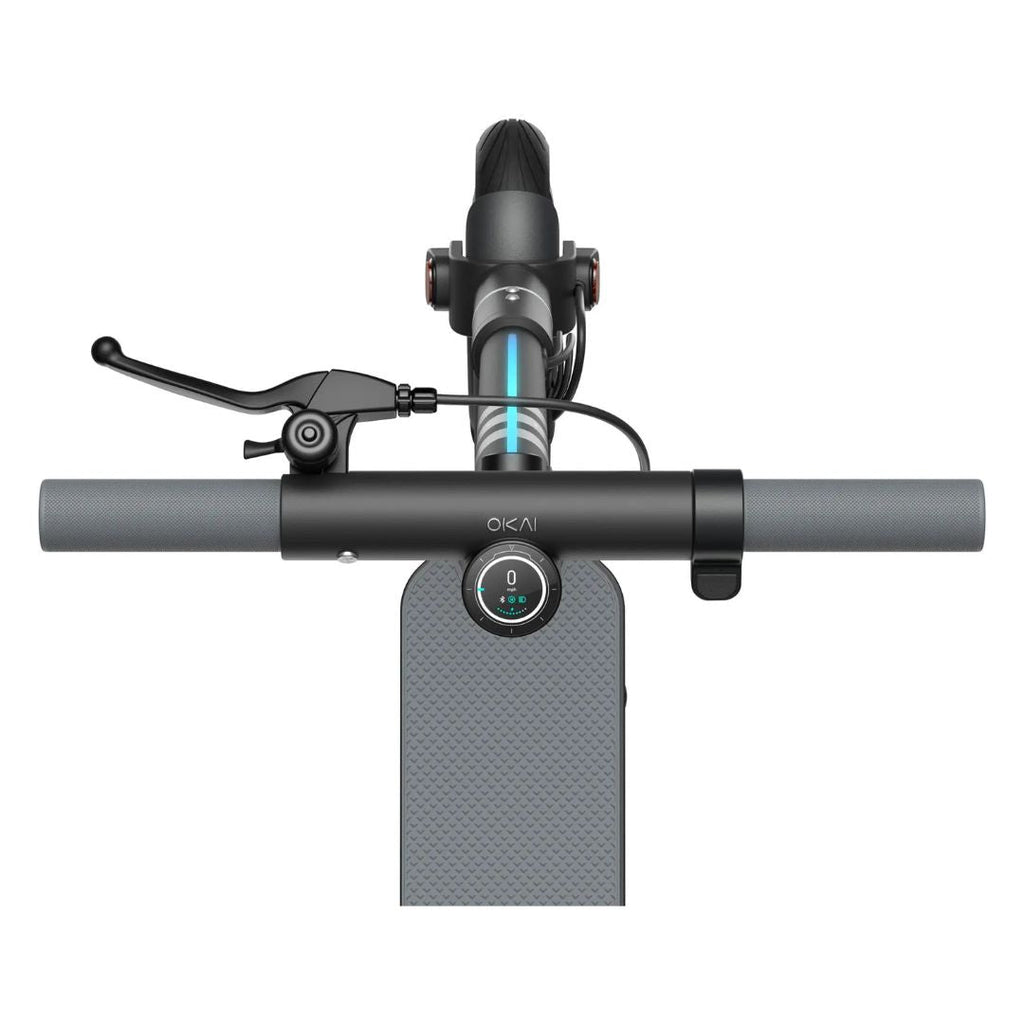 OKAI - Neon II Electric Scooter w/ up to 25 Mile Range & 15.5mph Top Speed - Black - ES20-Black - Image 2