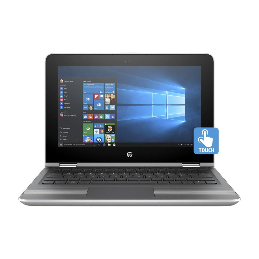 HP Pavilion x360 – 11.6″ WXGA 2-in-1 Touch – Pentium N3710 – 4GB RAM – 500GB HDD – Natural Silver – m1-u001dx