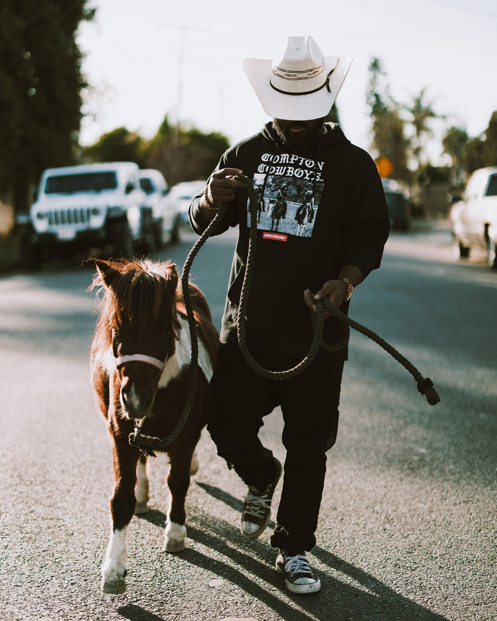 Compton Cowboys City Riders Hoody - Image 9