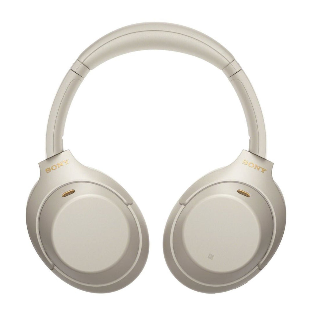 Sony - WH1000XM4 Wireless Noise-Cancelling Over-the-Ear Headphones - Silver