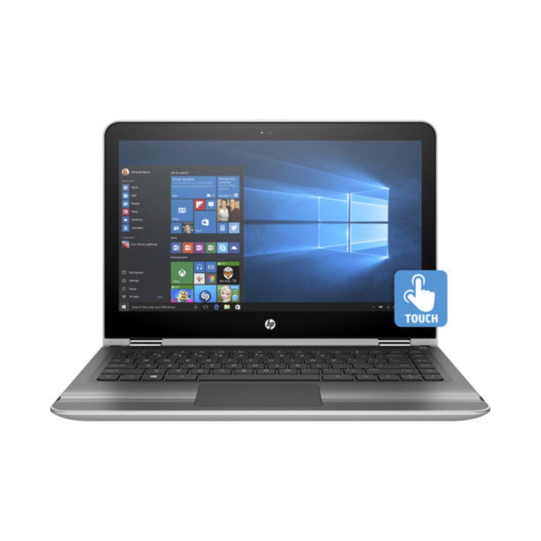 HP Pavilion x360 - WXGA Touch - i5 7200U - 8GB RAM - 1TB HDD - Silver