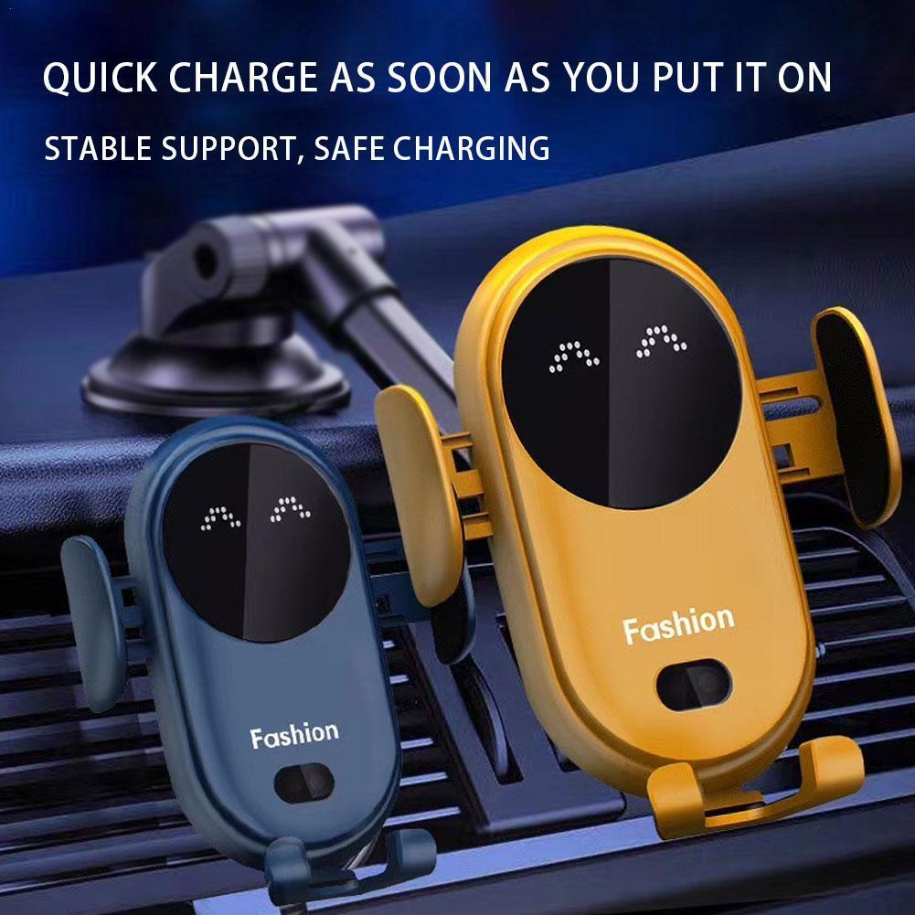 Infrared Induction Wireless Car Charger & Phone Holder