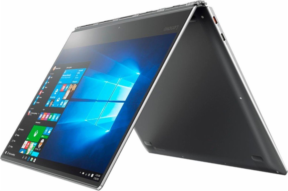 Lenovo - Yoga 910 2-in-1 14" - Intel Core i7 - 8GB RAM - 256GB SSD - Silver - 80VF002JUS - Image 2