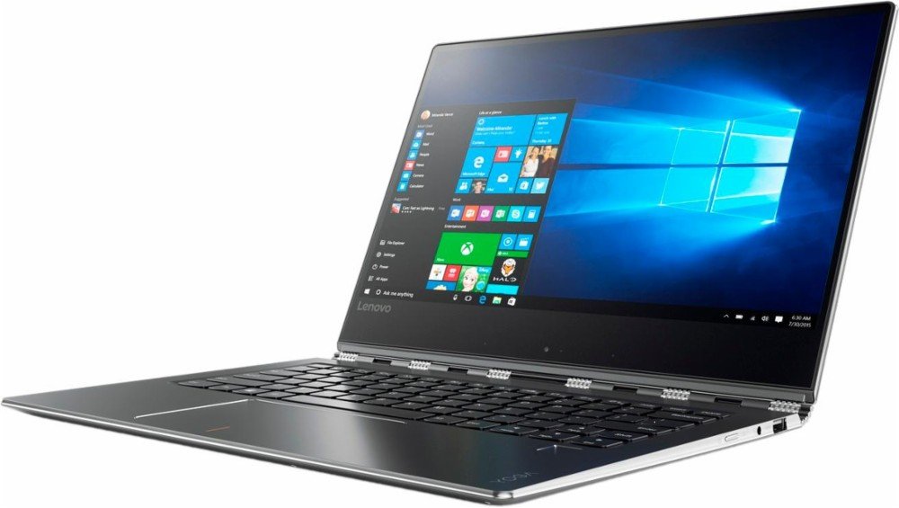 Lenovo - Yoga 910 2-in-1 14" - Intel Core i7 - 8GB RAM - 256GB SSD - Silver - 80VF002JUS - Image 3