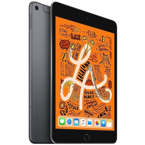 Unlocked Apple iPad mini (5th Gen) – 7.9" – Wi-Fi + Cell – 64GB – Space Gray – MUXF2LL/A - Image 2