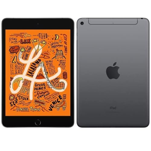 Unlocked Apple iPad mini (5th Gen) – 7.9" – Wi-Fi + Cell – 64GB – Space Gray – MUXF2LL/A - Image 3