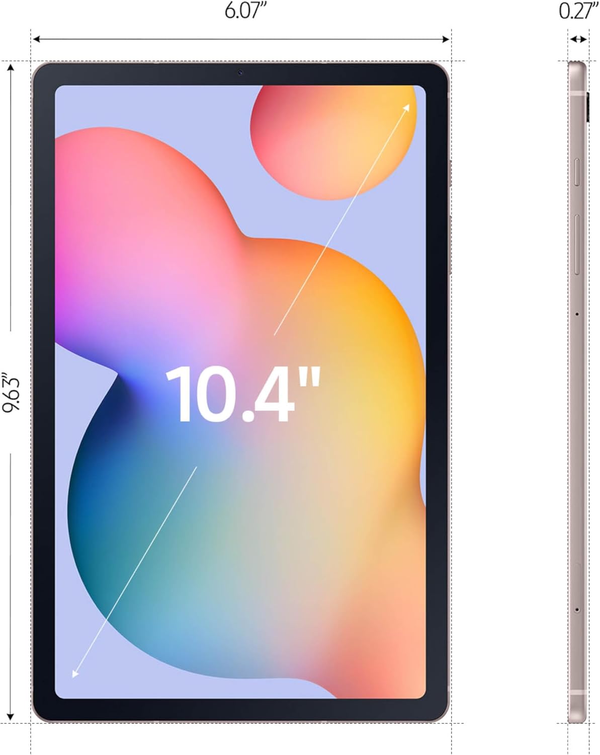 Samsung Galaxy Tab S6 Lite (2024) 10.4 Wi-Fi - 64GB - Chiffon Pink - SM-P620NZIAXAR - Image 2