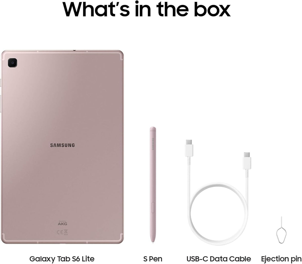 Samsung Galaxy Tab S6 Lite (2024) 10.4 Wi-Fi - 64GB - Chiffon Pink - SM-P620NZIAXAR - Image 4