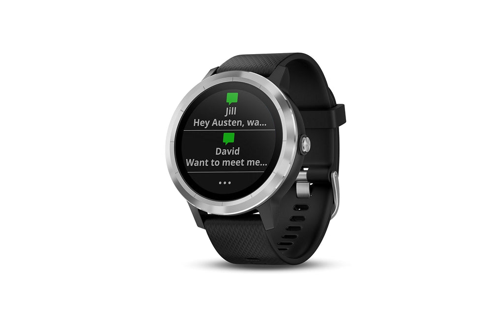 Garmin Vivoactive 3 GPS Smartwatch with Built-in Sports Apps - Black/Silver - 010-01769-01 - Image 8