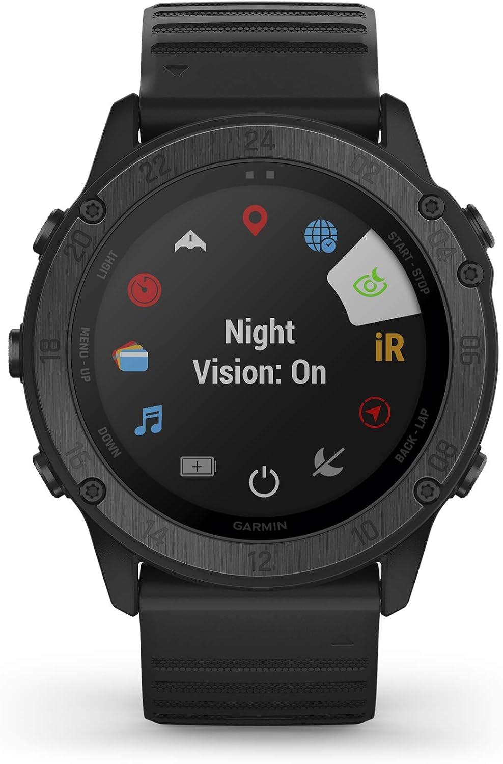 Garmin tactix Delta Sapphire Edition Premium Tactical GPS Watch with Silicone Band – 010-02357-00 - Image 2