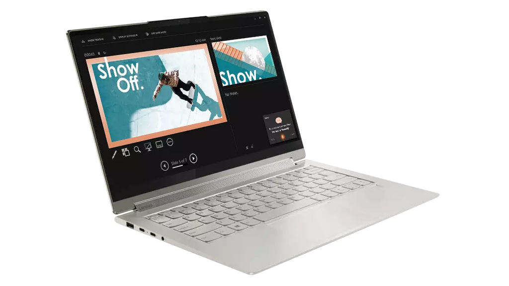 Lenovo Yoga 9 – 14" FHD Touch 2-in-1 – i7-1185G7 – 8GB RAM – 512GB SSD – Mica – 82BG0066US - Image 3