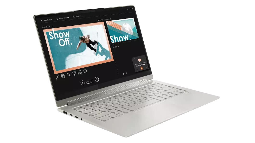 Lenovo Yoga 9 – 14" FHD Touch 2-in-1 – i7-1185G7 – 8GB RAM – 512GB SSD – Mica – 82BG0066US - Image 3