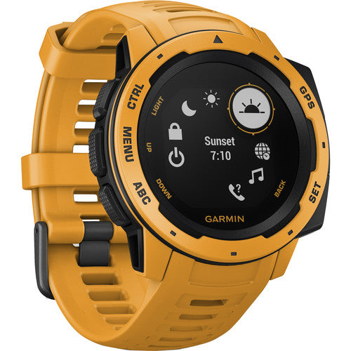 Garmin Instinct Outdoor 45mm Fiber Sunburst w/ Sunburst Silicone Band - 010-02064-03 - Image 2