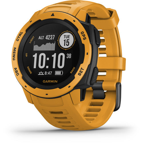 Garmin Instinct Outdoor 45mm Fiber Sunburst w/ Sunburst Silicone Band - 010-02064-03 - Image 3