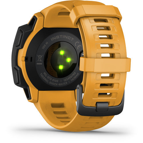 Garmin Instinct Outdoor 45mm Fiber Sunburst w/ Sunburst Silicone Band - 010-02064-03 - Image 4