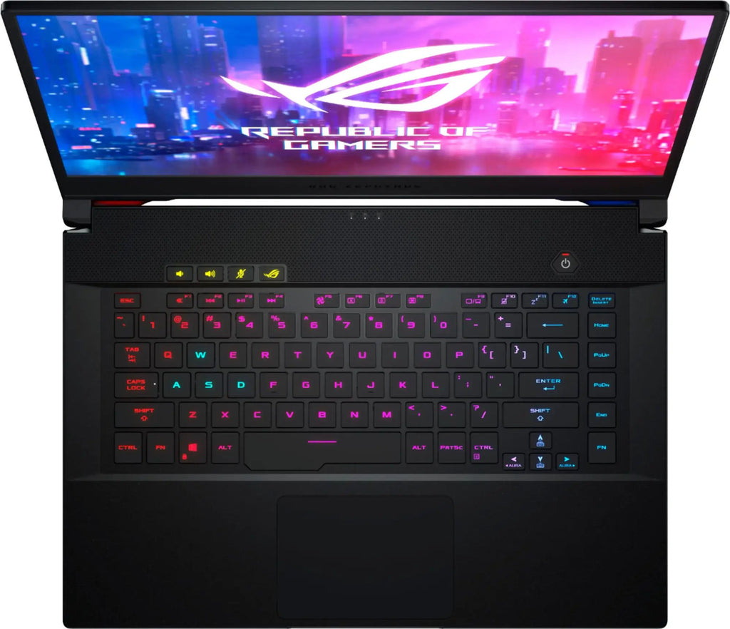 ASUS ROG Zephyrus S – 15.6" FHD 144Hz – i7-9750H – 16GB RAM – RTX 2060 – 512GB SSD – Metallic Black – GX502GV-PB74 - Image 2