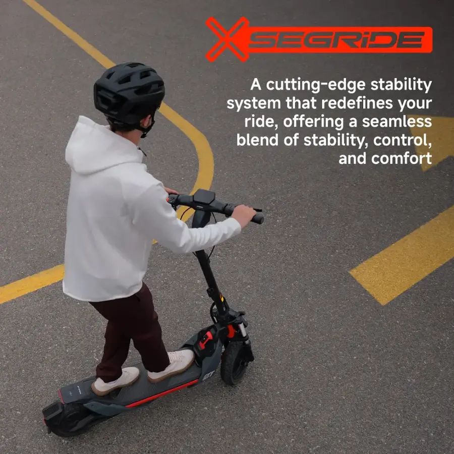Segway - ZT3 Pro Kick Scooter w/43.5 Max Operating Range & 24.9mph Max Speed - Black - 051801U - Image 7