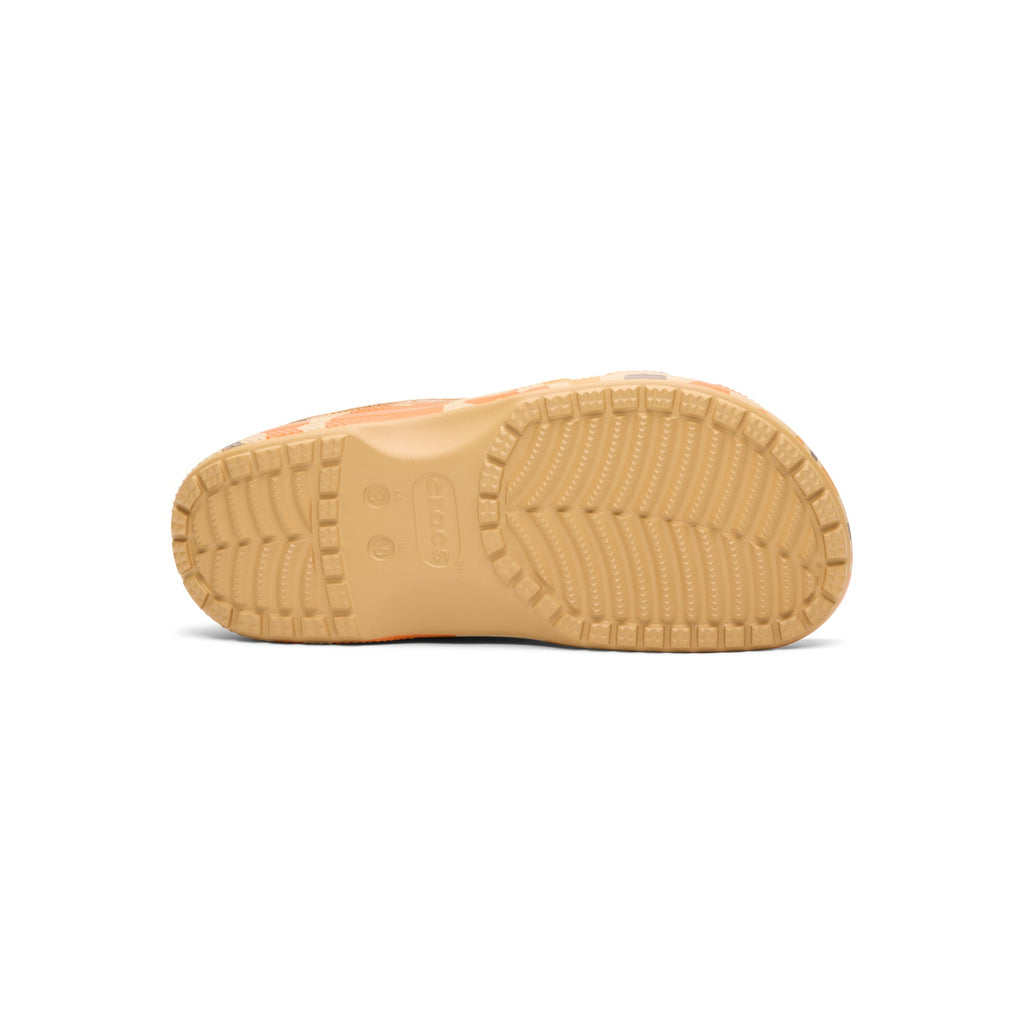 Crocs Classic Duck Camo Boat Shoe (Tan/Shocking Orange) - Image 5