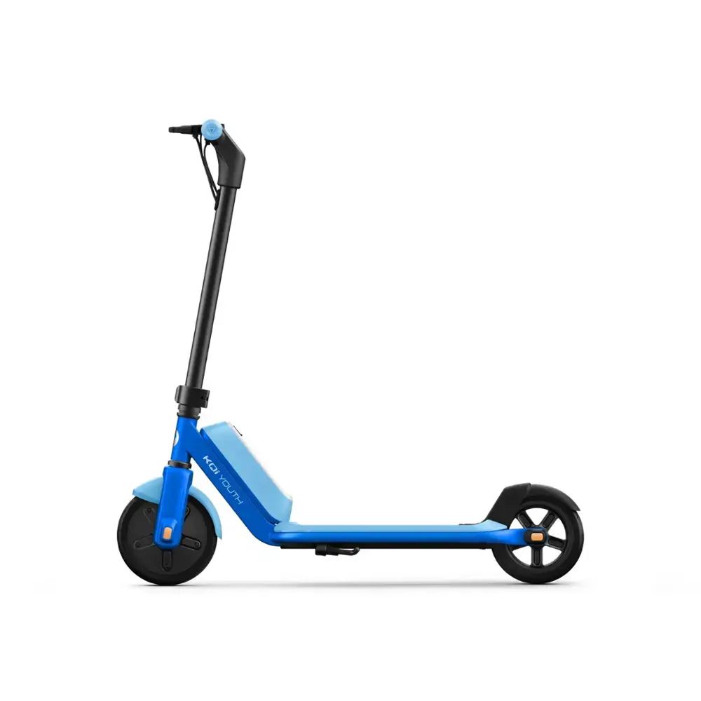 NIU - KQi Youth+ Electric Kids Scooter w/ 7.5 mi Max Operating Range & 10 mph Max Speed - Blue - KBE95AB2A11 - Image 2