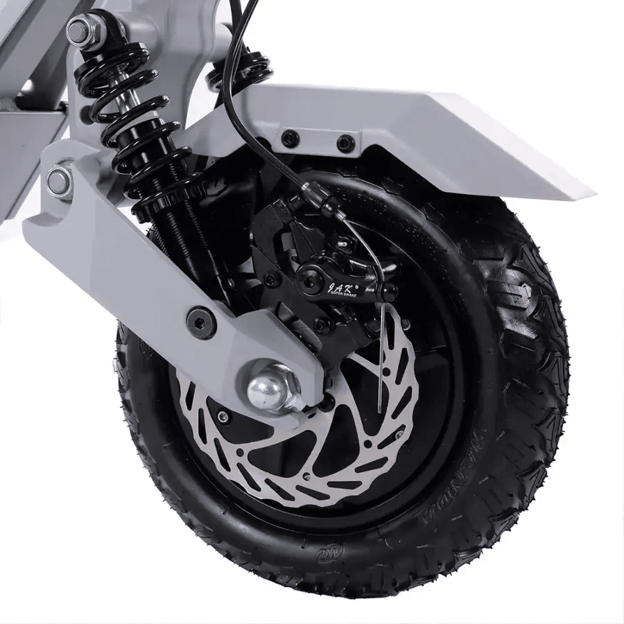 GoTrax - RAPTOR Electric Scooter w/28 mi Max Operating Range & 30mph Max Speed - Gray - Image 12