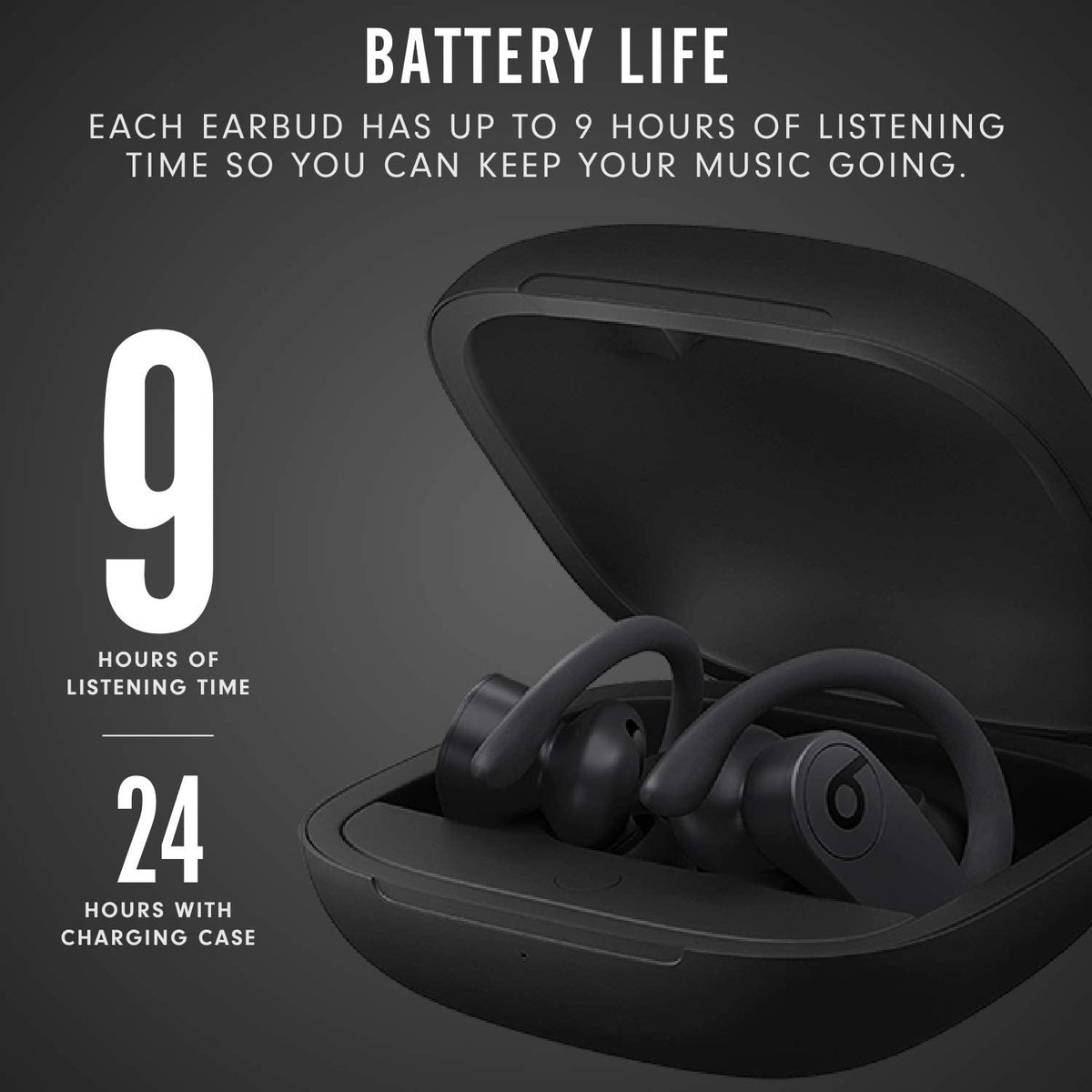 Beats by Dr. Dre Powerbeats Pro In-Ear Wireless Headphones - Black - Image 5